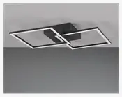 Loftlampe Trial 2 Sort L.44,5 cm