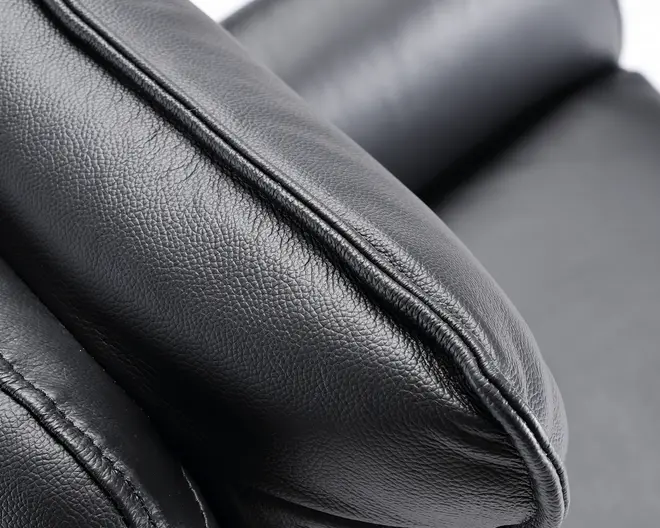 Drejestol m/indbygget skammel og 0-gravity