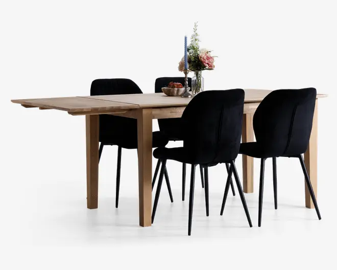 Spisebord massiv eg B.90 x L.140 cm