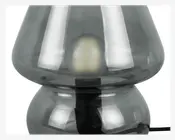 Bordlampe Vintage Grå H.18 cm