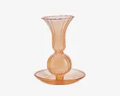 Lysestage Tulip Orange H.11,5 cm