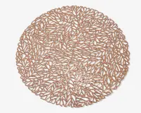 Dækkeserviet rund PVC Ø.38 cm  