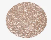 Dækkeserviet rund PVC Ø.38 cm