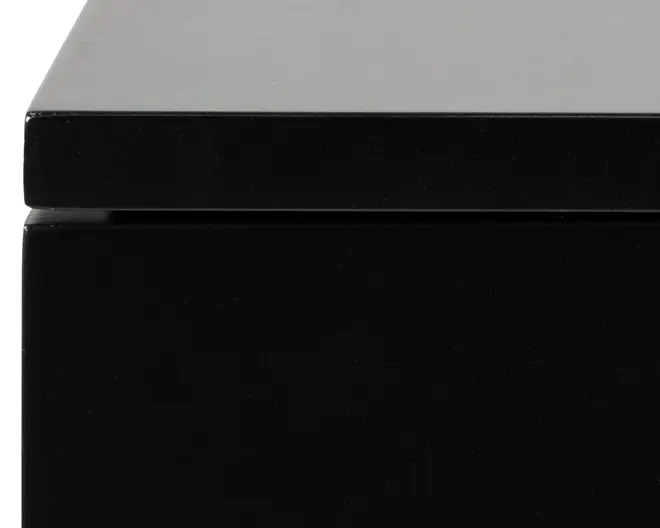 Sengebord Avignon med 1 skuffe sort