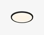 Plafond Oja Sort Ø.29,4 cm 