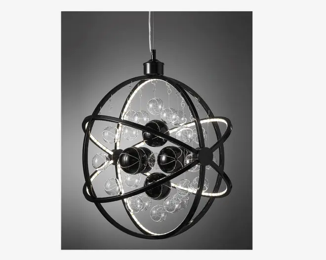 Loftlampe Galaxy Sort Ø.48 cm