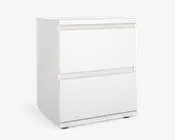 Sengebord Nova med 2 skuffer