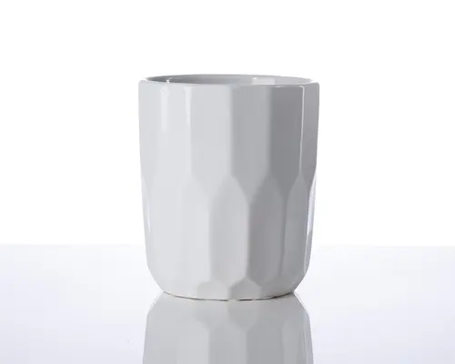 Urtepotteskjuler Orkide hvid H.14,5 cm