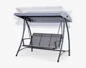 Hængesofa antracit med tag