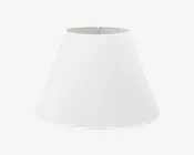 Skærm Rund Empire Hvid Ø.27 cm