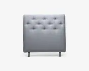 Hovedgavl Milan B. 120 cm grå