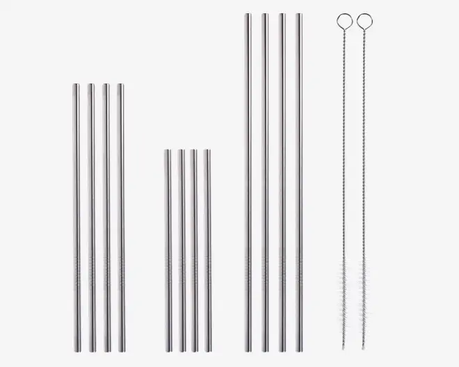 Sugerørs sæt med børste 