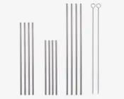 Sugerørs sæt med børste