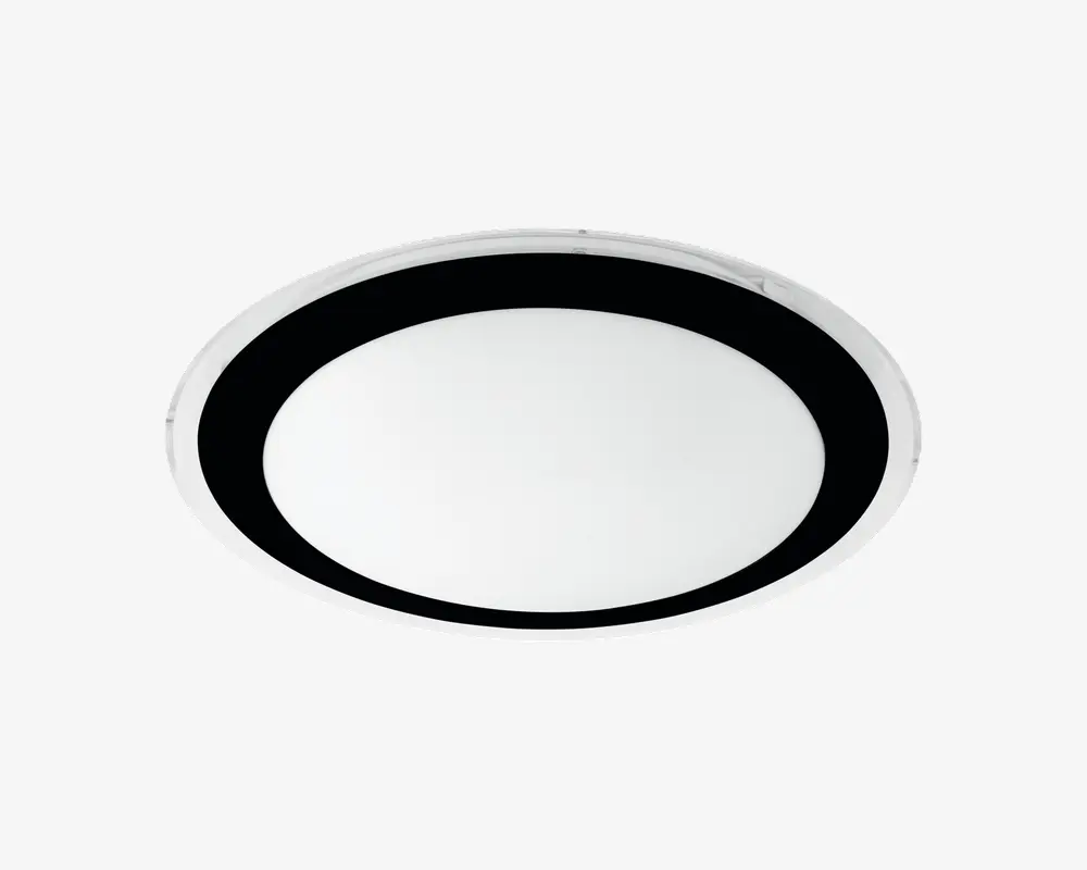 Plafond Competa 2 sort Ø.33,5 cm