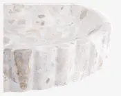 Frugtskål marmor burn Ø.30 cm 