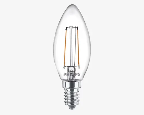 Pære Filament Kerte E14 25W 2-Pak
