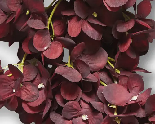 Hortensia krans rød Ø.30 cm