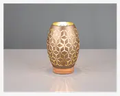 Bordlampe Bidar Coffee H.21,5 cm