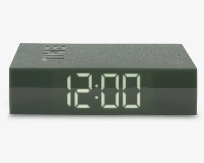 Vækkeur bog grøn H.5 cm 