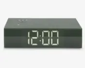 Vækkeur bog grøn H.5 cm 