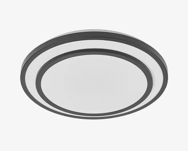 Plafond Berlin sort Ø.39 cm