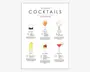 Plakat Cocktails 
