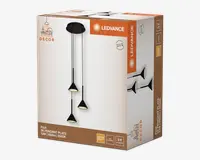 Loftlampe Fuji 3 x pendel sort Ø.29 cm 