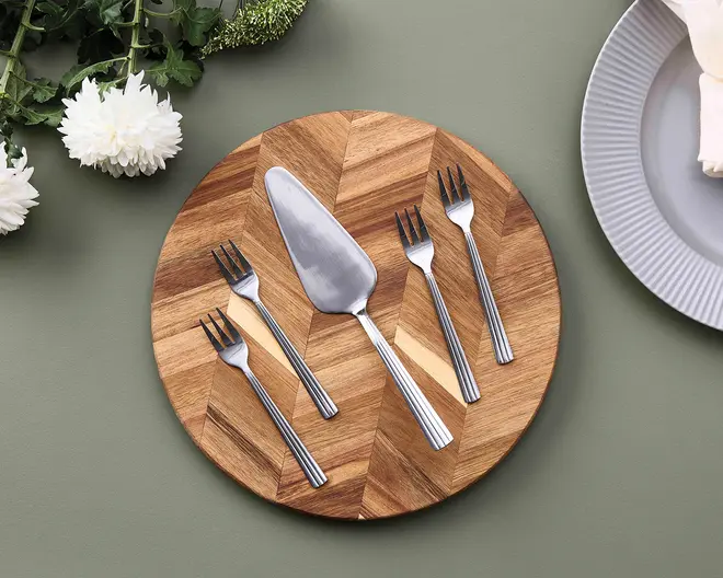 Serveringssæt Groovy gafler