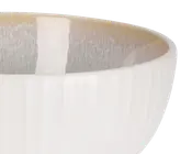 Skål hvid/beige 500 ml