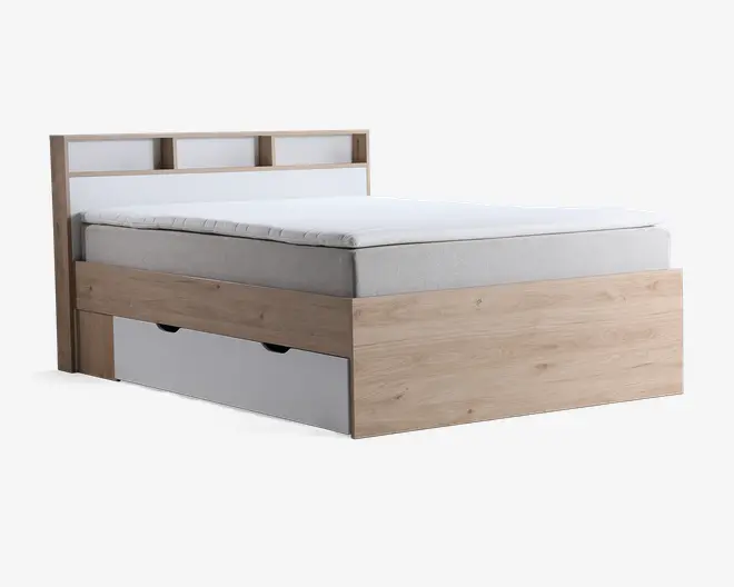 Sengeramme Ikast med opbevaring