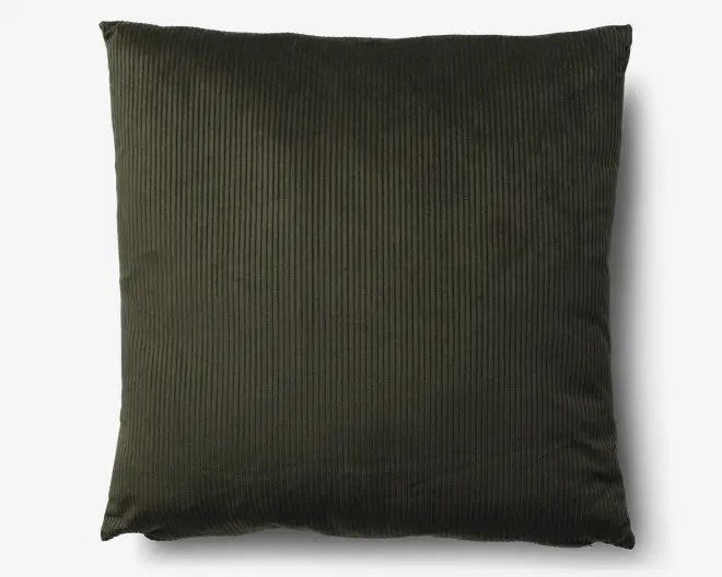 Pude grøn m/fyld 45x45 cm 