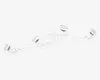 Spot 4xGU10 hvid L.68,4 cm 