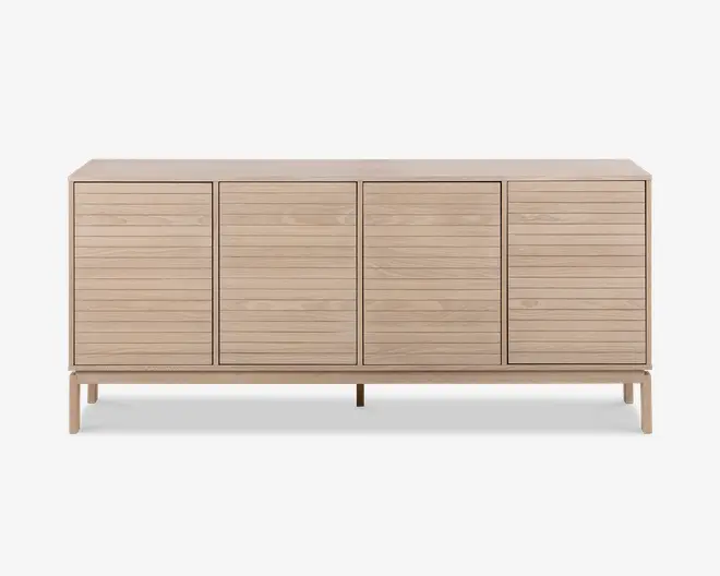 Skænk Linley i fineret hvidolieret eg