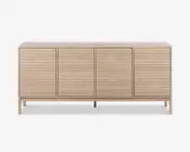 Skænk Linley i fineret hvidolieret eg