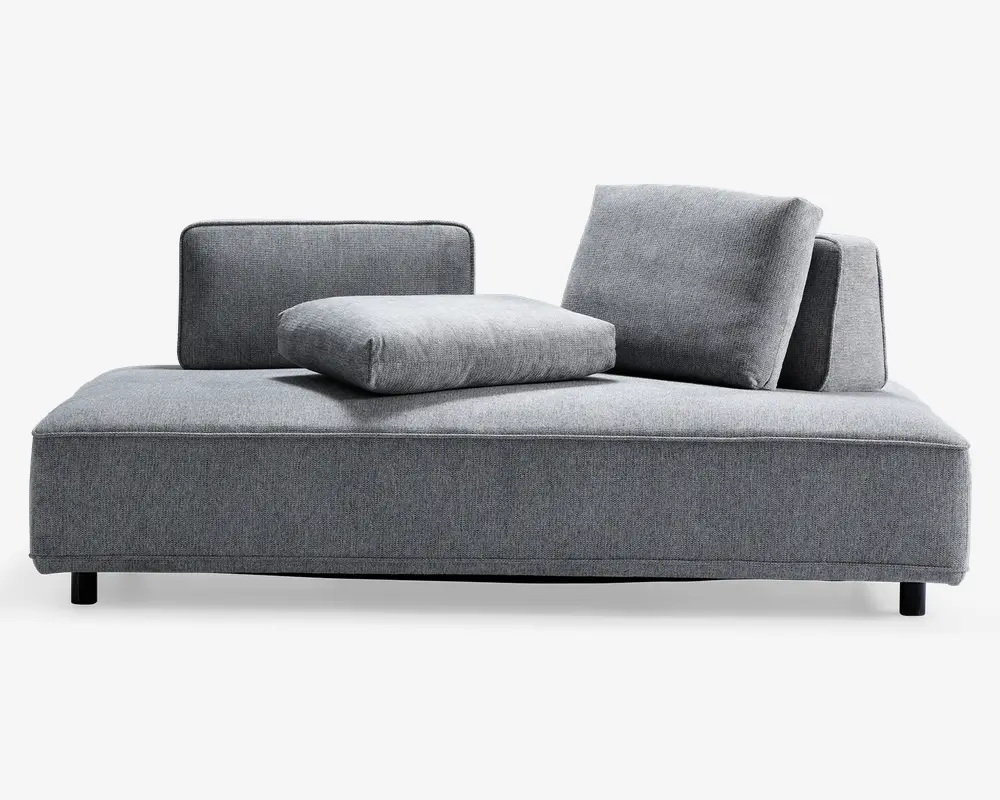 Sofa/sovesofa med løse rygstykker