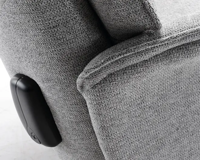 Drejestol m/indbygget skammel og 0-gravity