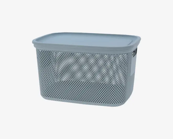 Opbevaringsboks Med Låg Ass H.22 cm 