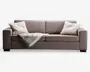 Sofa 3 pers. taupe møbelstof