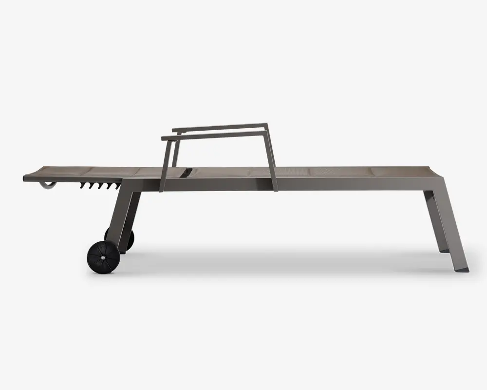 Solvogn m/hjul champagne