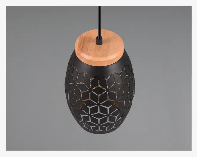 Pendel Bidar Sort Ø.15 cm