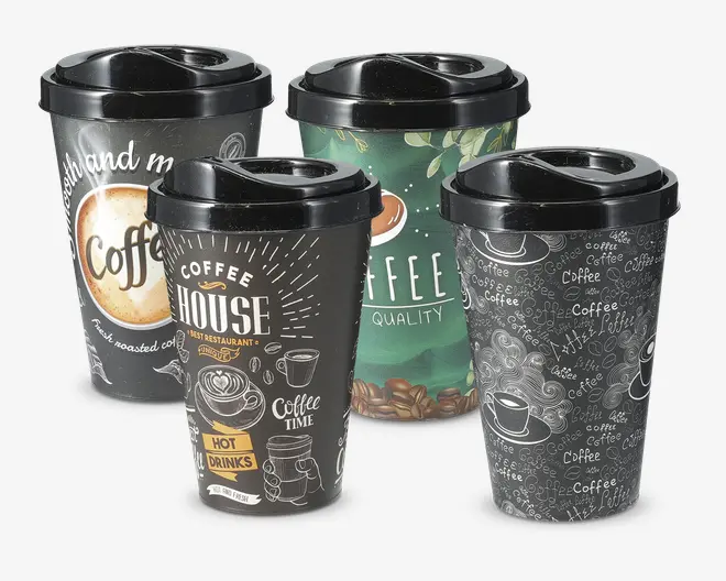 To-go kop plast ass 400 ml