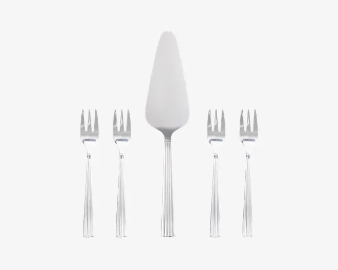 Serveringssæt Groovy gafler