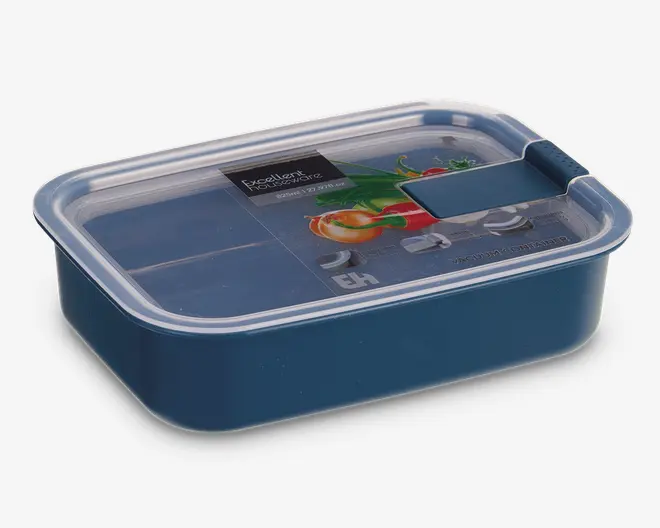 Madopbevaringsboks plast ass 825 ml