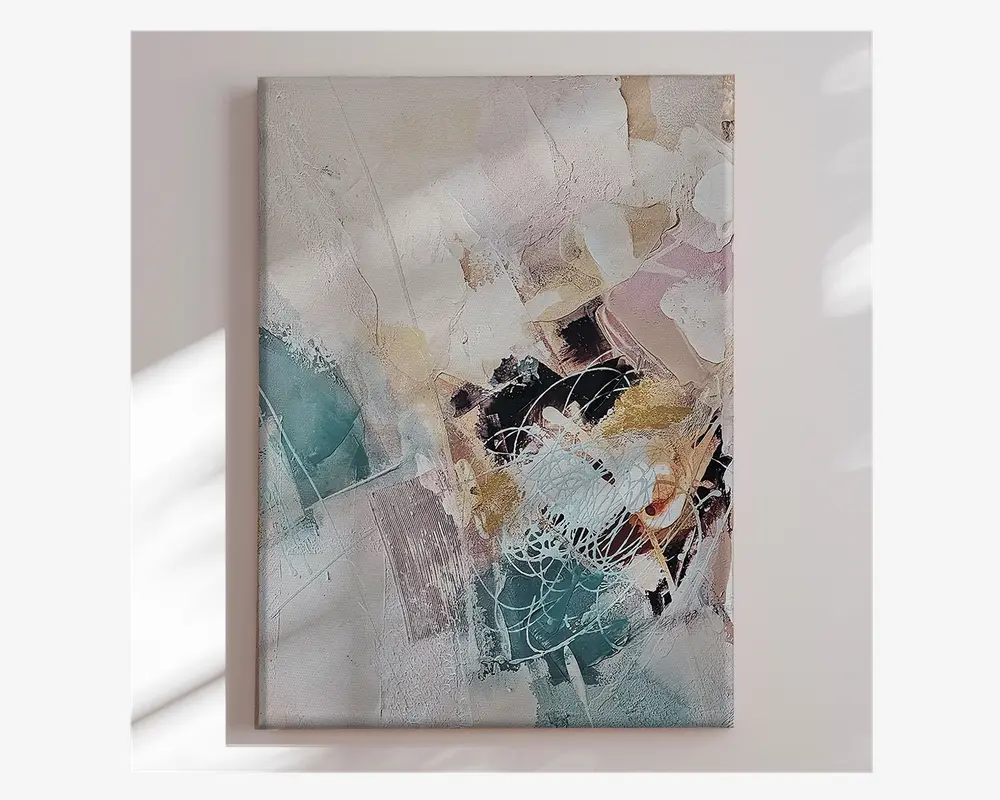 Billede Pastel abstraction 60x80 cm