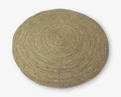 Tæppe søgræs natur Ø.200 cm