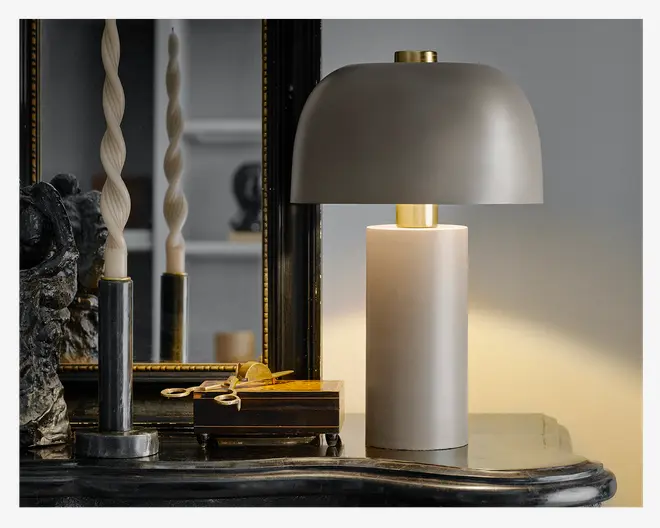 Bordlampe Lulu Coal H.37 cm