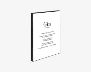 Klods Gin 15x21 cm