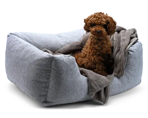 Hundekurv/sofa grå-beige