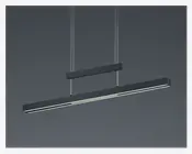 Loftlampe Trajan Sort L.150 cm