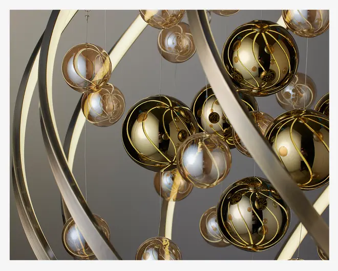 Loftlampe Solar Ø.52 cm